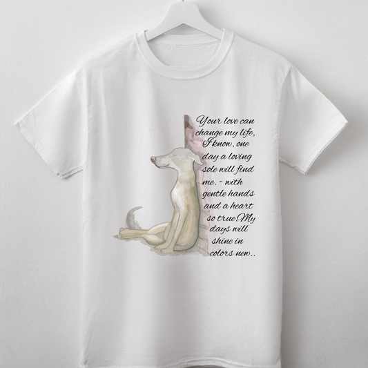 But I haven’t lost hope, I know a loving soul will find me