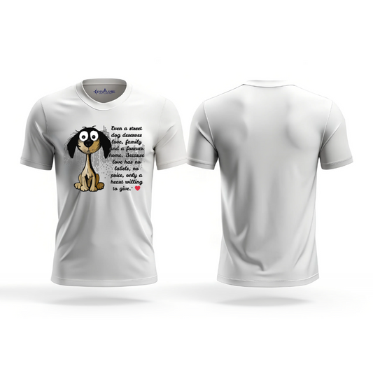 Even a street dog deserves love