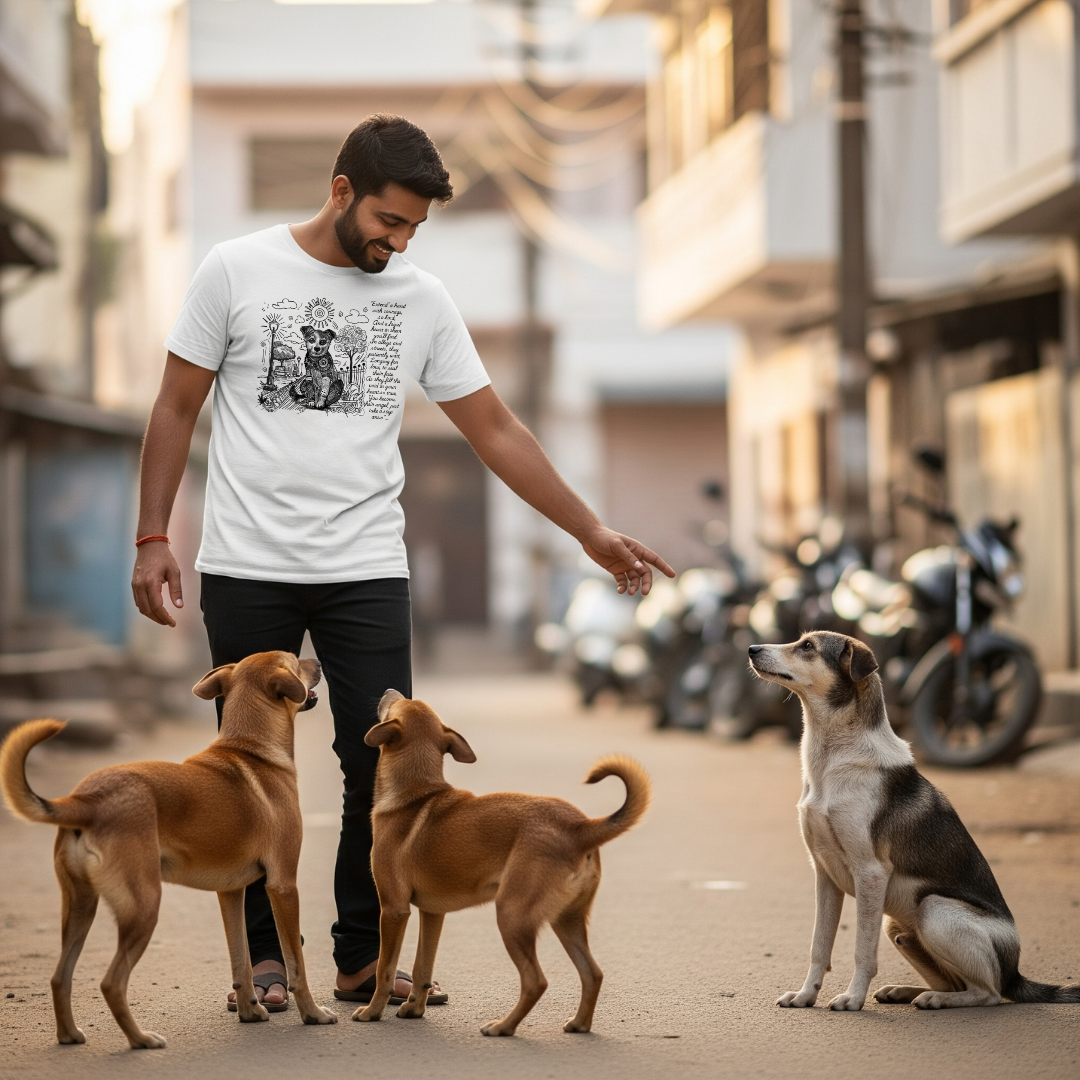 STREET DOG DOODLE EXTEND A HAND