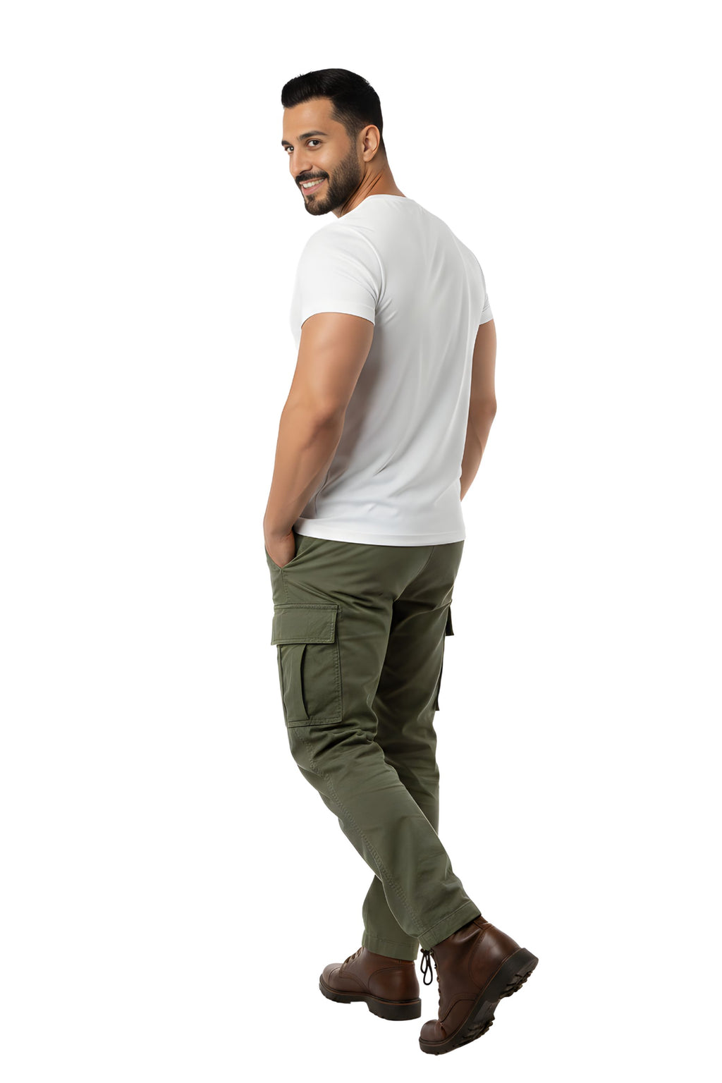 White Cotton T-Shirt  Printed Graphic, Your Only Limit is Your Mind Theme, Short Sleeve, Crew Neck, Regular Fit