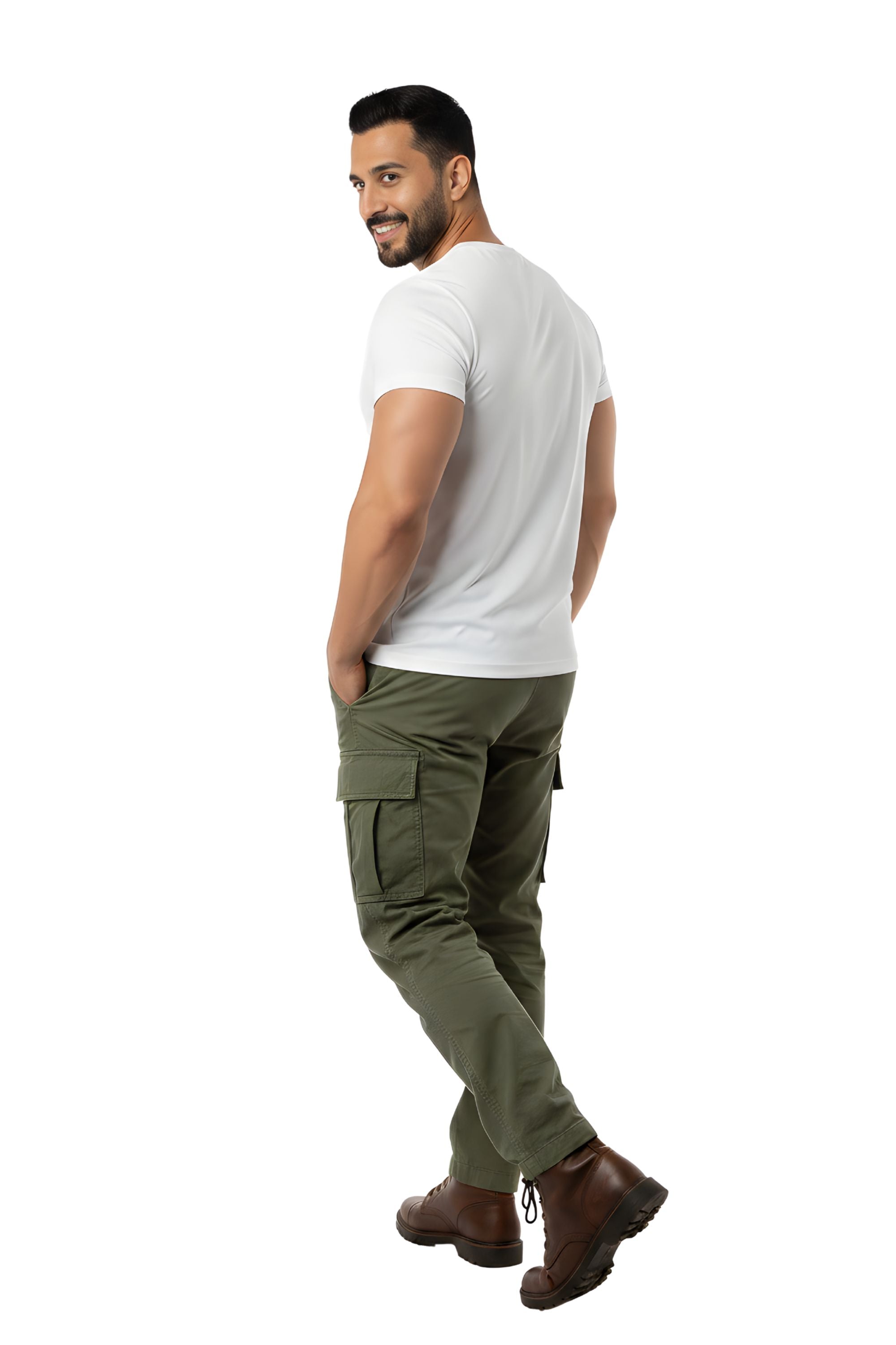 White Cotton T-Shirt  Printed Graphic, Your Only Limit is Your Mind Theme, Short Sleeve, Crew Neck, Regular Fit