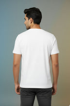 Cotton T-Shirt for men, White, Dog Lover Graphic Print, Crew Neck, Short Sleeve, Regular Fit, Casual Wear