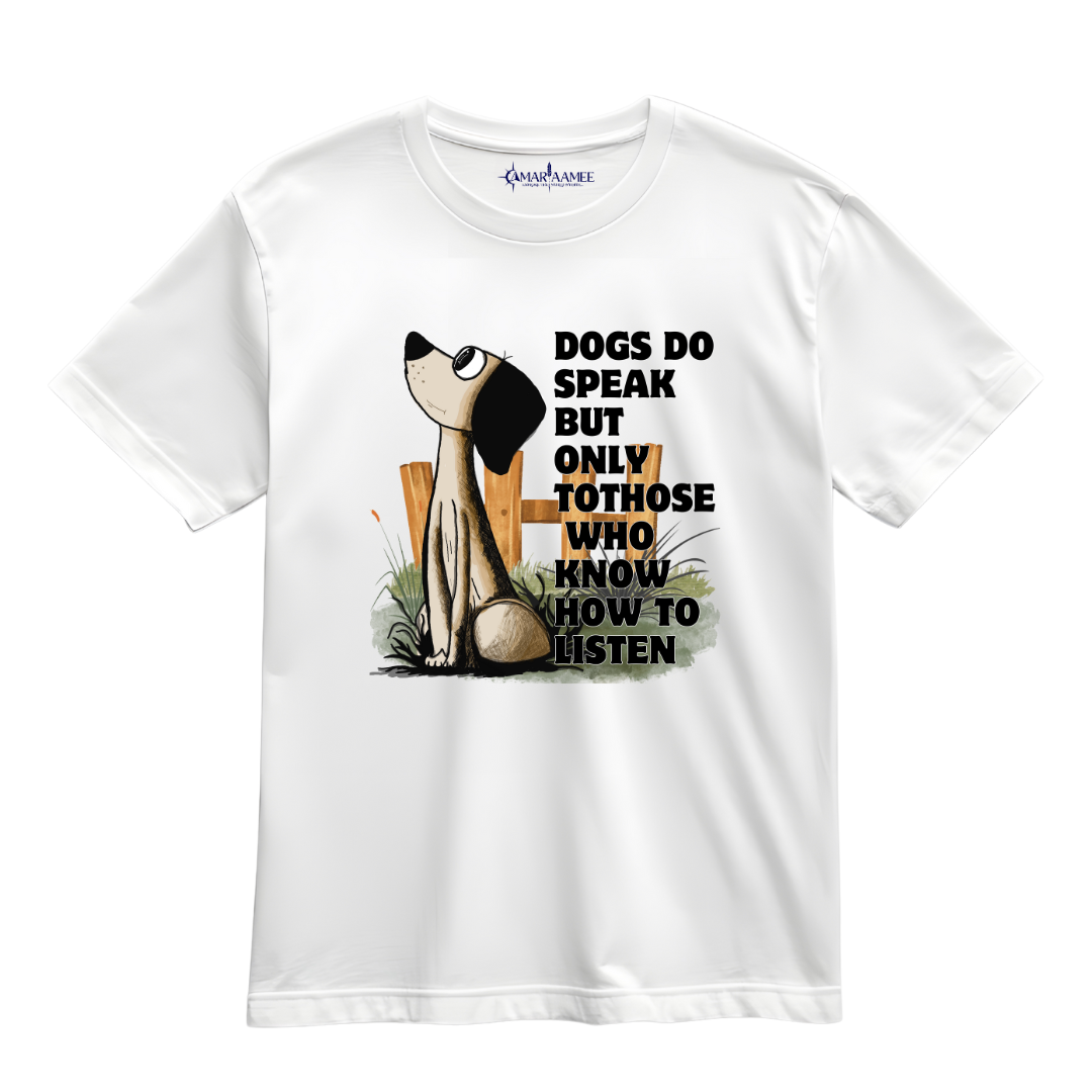 Dogs do speak