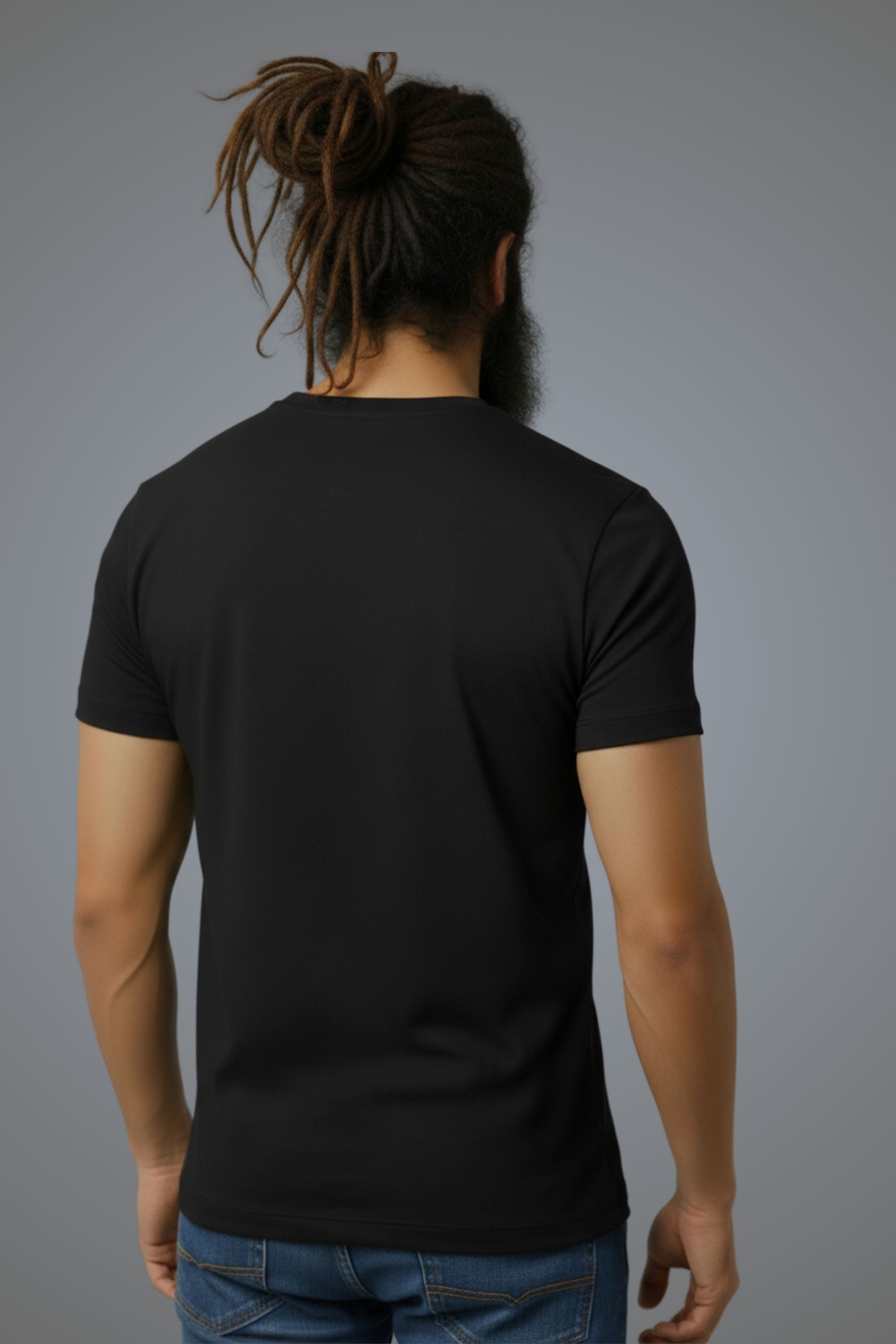 Shiva Graphic Printed Black Cotton T-Shirt for Men, Regular Fit, Crew Neck, Short Sleeve