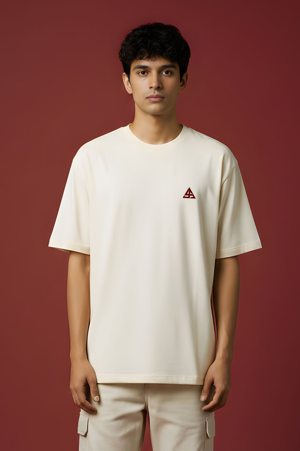 CAT LOVE THEME OVERSIZE T-SHIRT FOR MEN