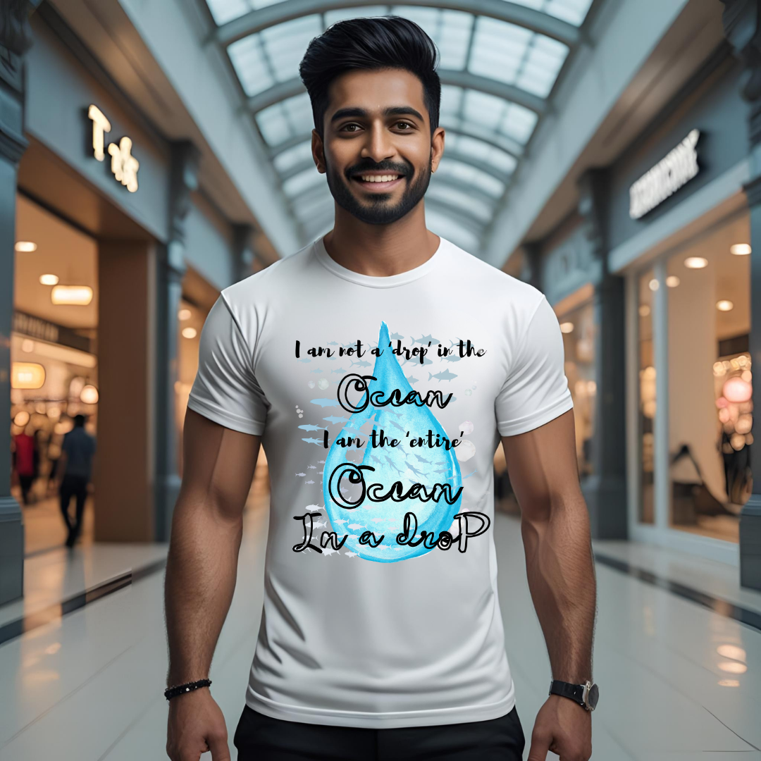 POSITIVITY- I am not a drop in the ocean I am the entire ocean in a drop