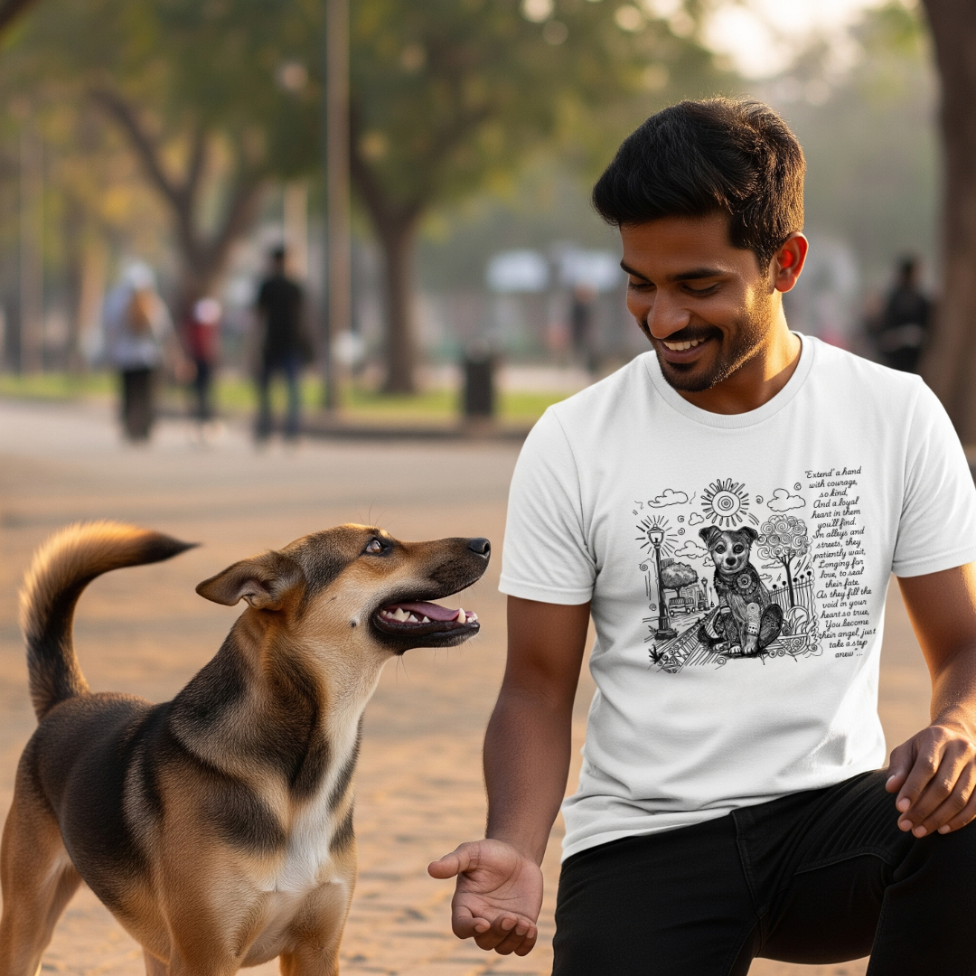 STREET DOG DOODLE EXTEND A HAND