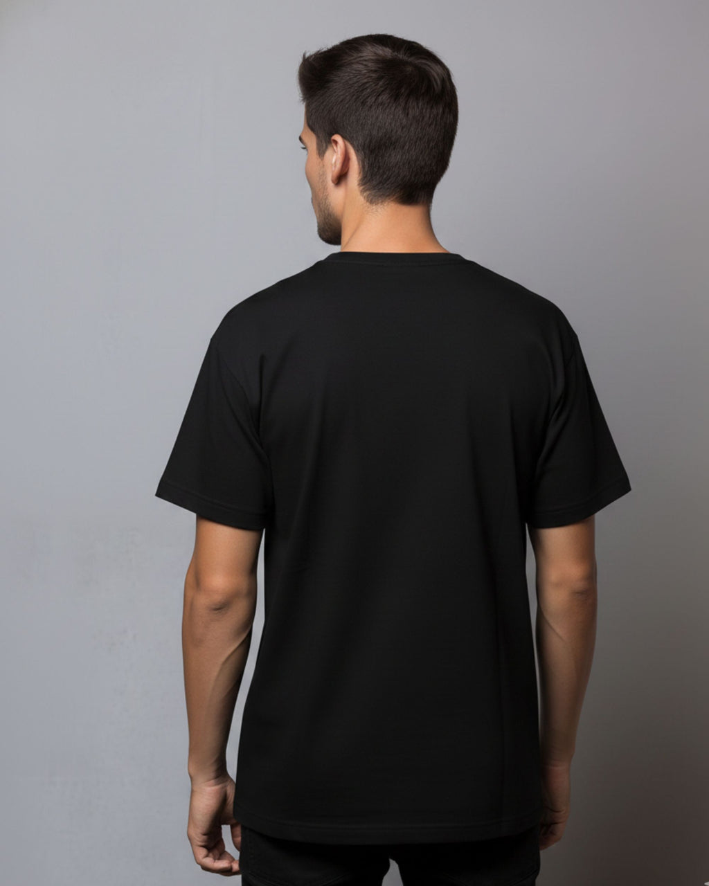 Theatre Life Graphic Print Unisex T-Shirt, Pure Cotton Breathable Fabric, Crew Neck, Regular Fit, Black