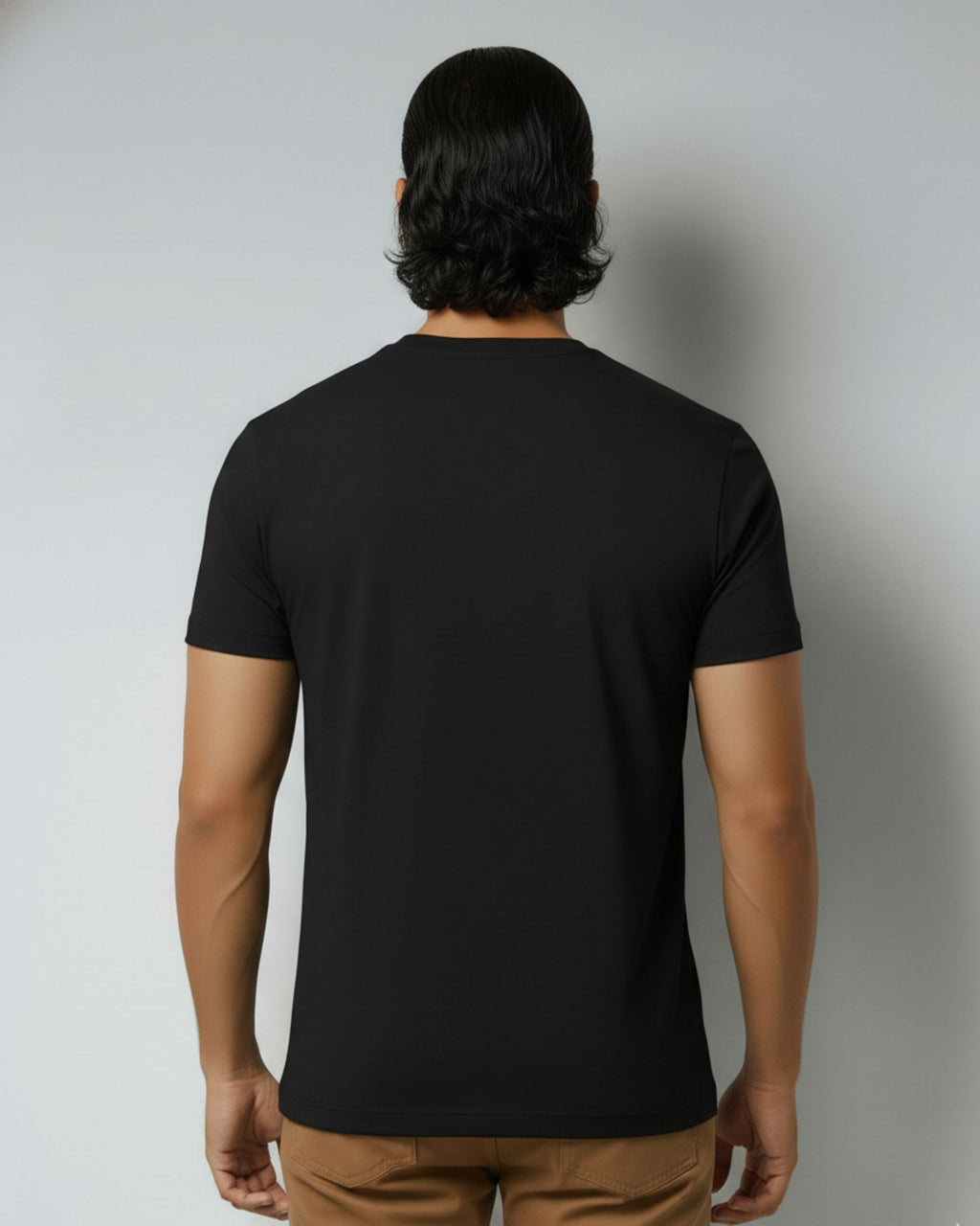 Ravan Ten-Headed Graphic Print Cotton T-Shirt for Unisex, Crew Neck, Half Sleeve, Casual Style